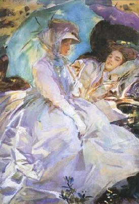 John Singer Sargent Reading (mk18) oil painting picture